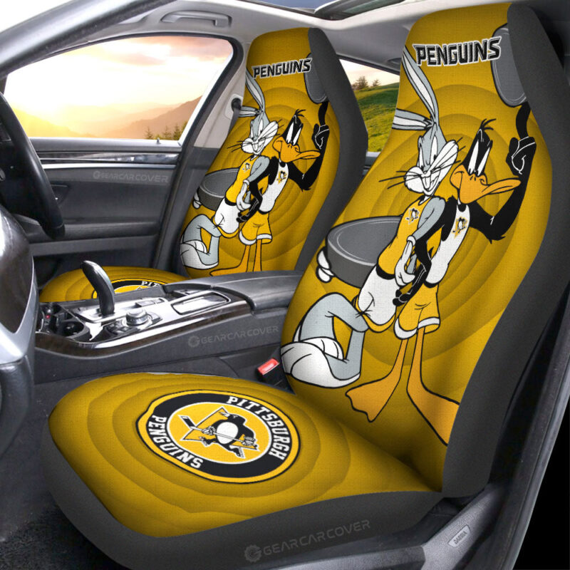 Pittsburgh Penguins Car Seat Covers Custom Car Accessories