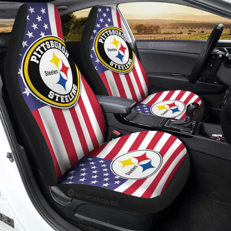 Pittsburgh Steelers Car Seat Covers Custom Car Decor Accessories