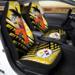 Pittsburgh Steelers Car Seat Covers Goku Car Accessories For Fans