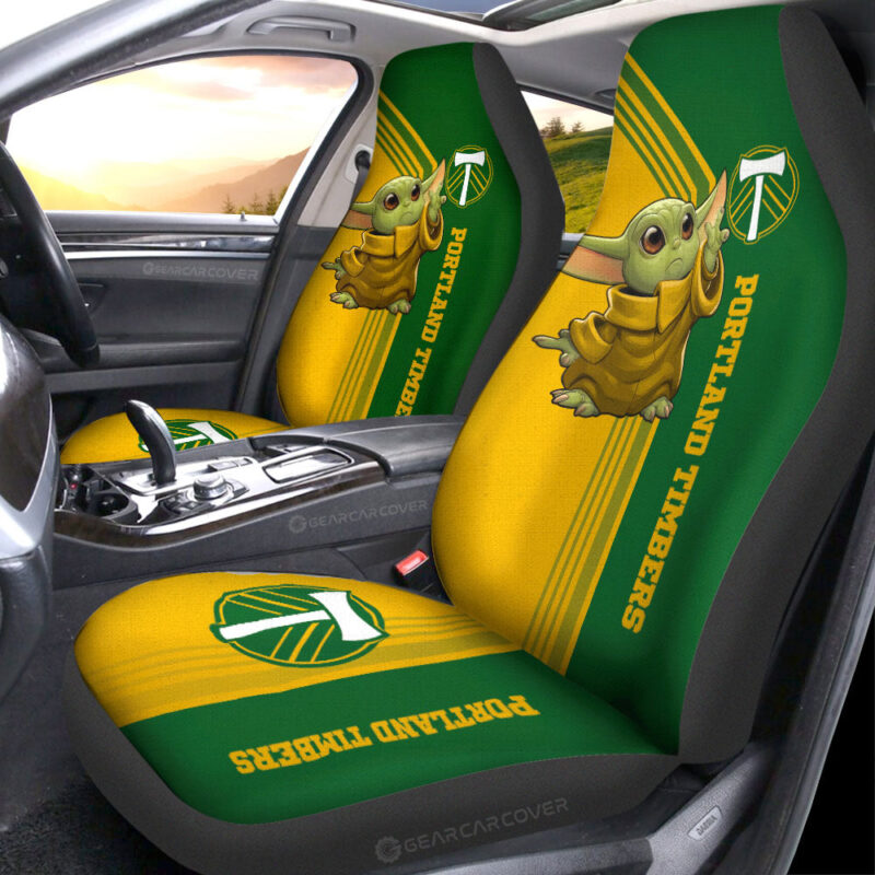 Portland Timbers Car Seat Covers Baby Yoda Car Accessories