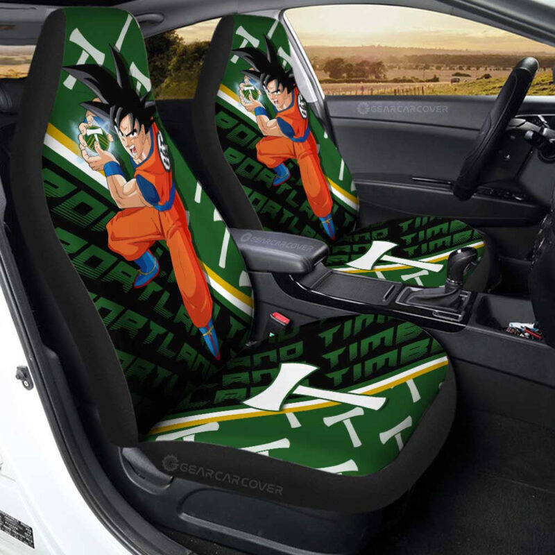 Portland Timbers Car Seat Covers Goku Car Accessories For Fans