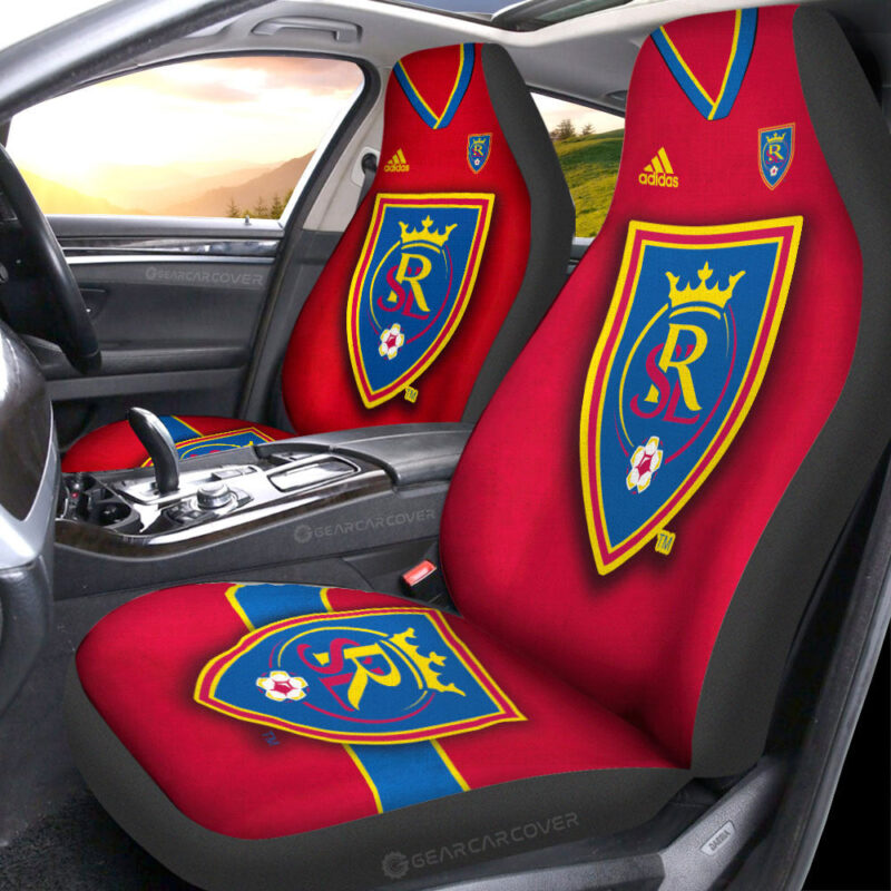 Real Salt Lake Car Seat Covers Custom Car Accessories For Fans