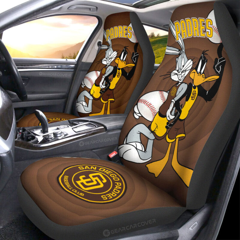 San Diego Padres Car Seat Covers Custom Car Accessories