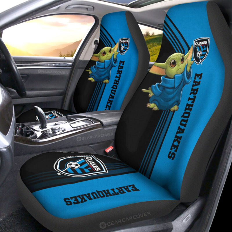 San Jose Earthquakes Car Seat Covers Baby Yoda Car Accessories