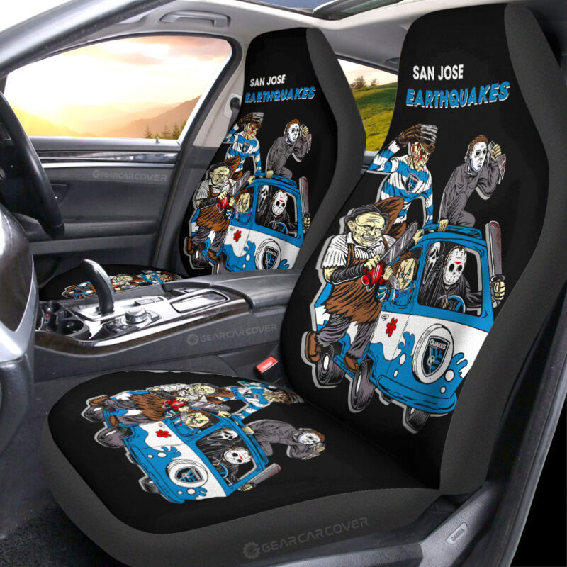 San Jose Earthquakes Car Seat Covers Custom Car Accessories