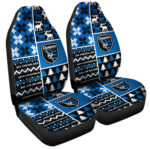 San Jose Earthquakes Car Seat Covers Custom Ugly Style Car Accessories