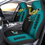 San Jose Sharks Car Seat Covers Baby Yoda Car Accessories