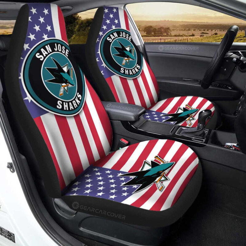 San Jose Sharks Car Seat Covers Custom Car Accessories