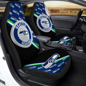 Seattle Seahawks Car Seat Covers Custom Car Accessories For Fans