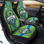 Seattle Sounders FC Car Seat Covers Custom Car Accessories For Fans