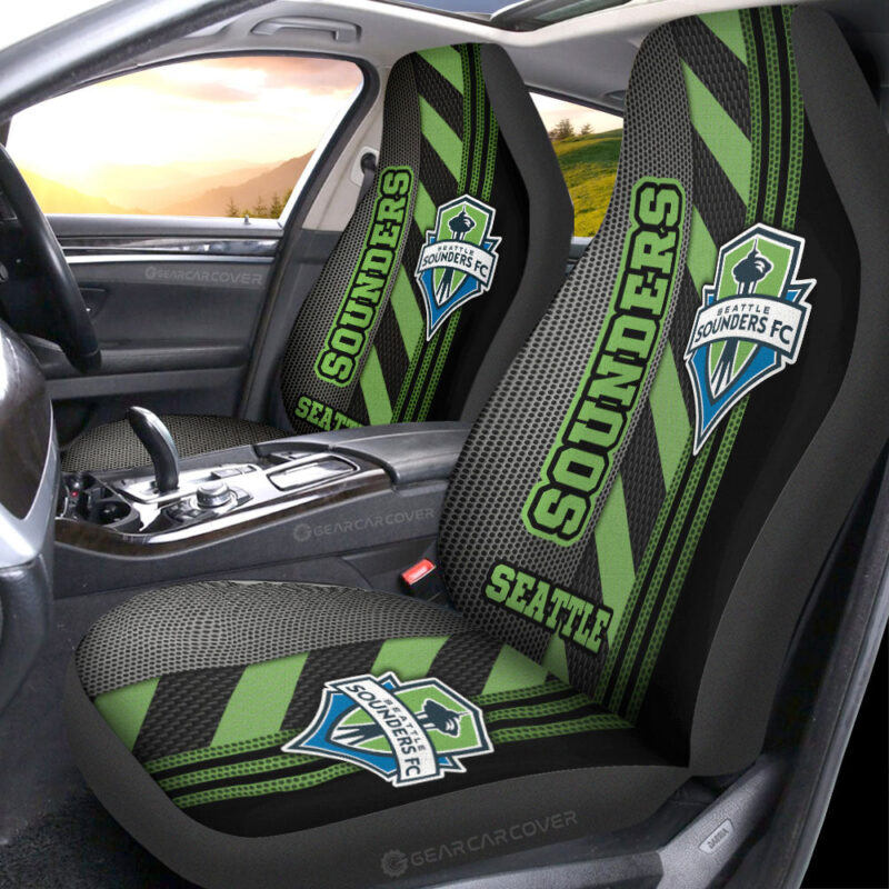 Seattle Sounders FC Car Seat Covers Custom Car Accessories