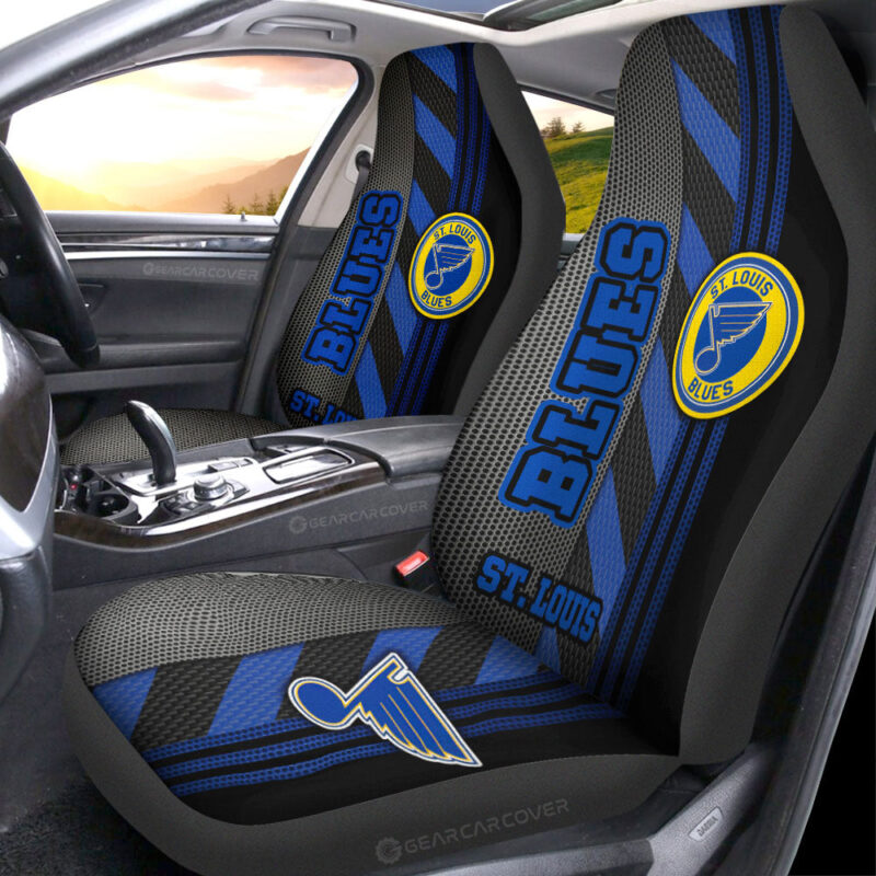 St. Louis Blues Car Seat Covers Custom Car Accessories