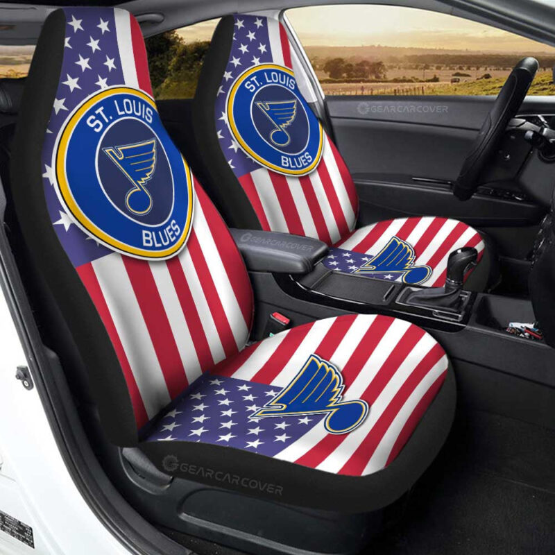 St. Louis Blues Car Seat Covers Custom Car Accessories