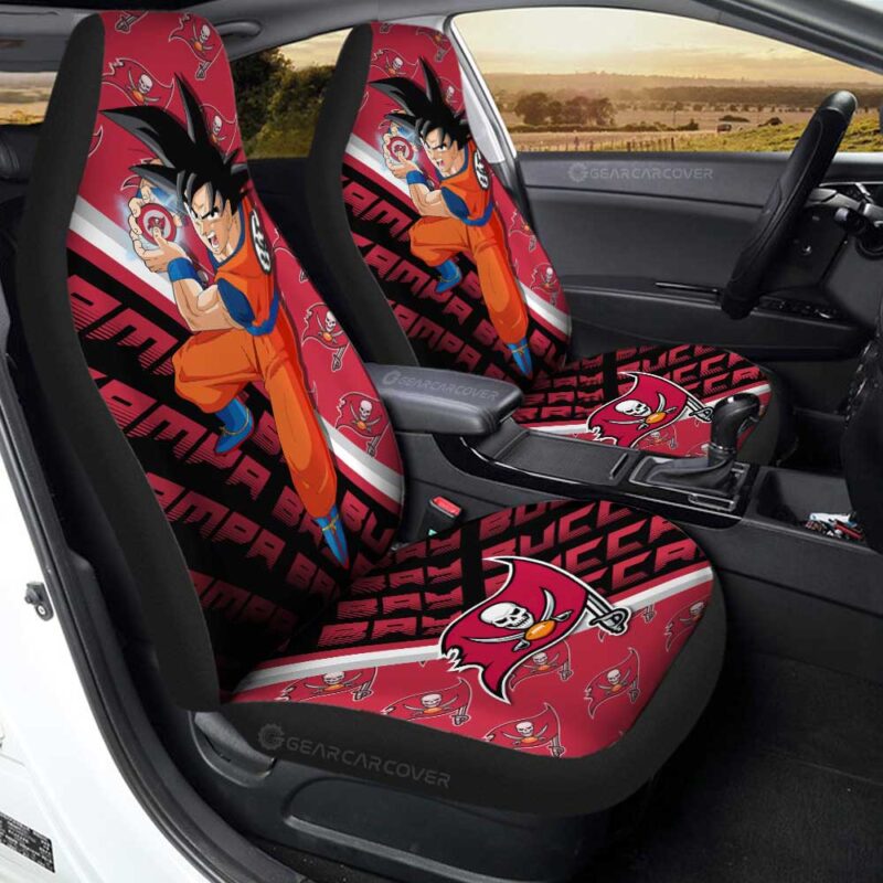 Tampa Bay Buccaneers Car Seat Covers Goku Car Accessories For Fans