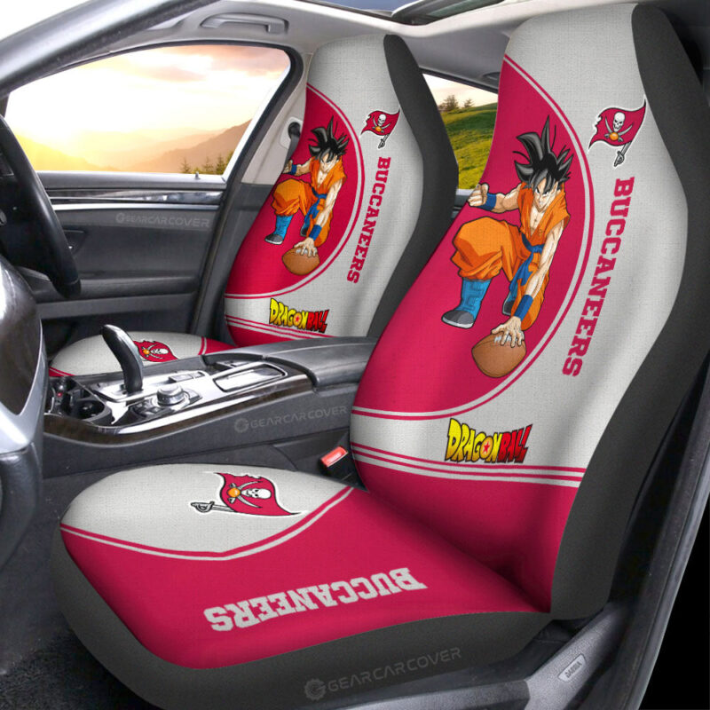 Tampa Bay Buccaneers Car Seat Covers Goku Car Accessories For Fans