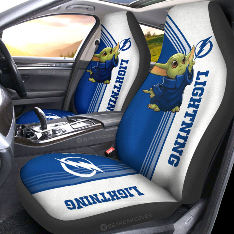 Tampa Bay Lightning Car Seat Covers Baby Yoda Car Accessories