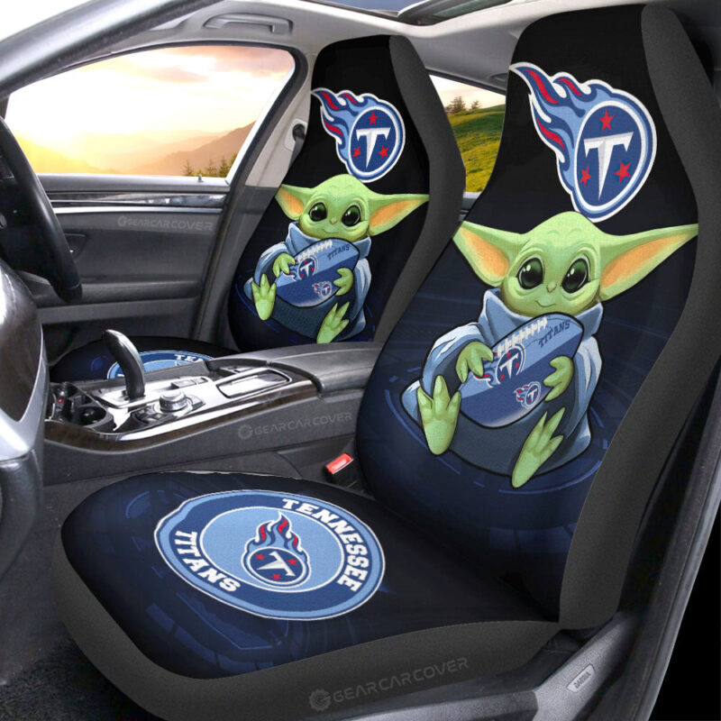 Tennessee Titans Car Seat Covers Baby Yoda Car Accessories For Fan