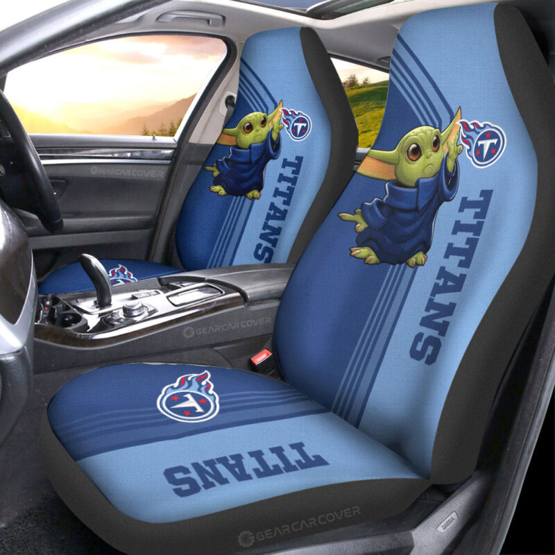 Tennessee Titans Car Seat Covers Baby Yoda Car Accessories