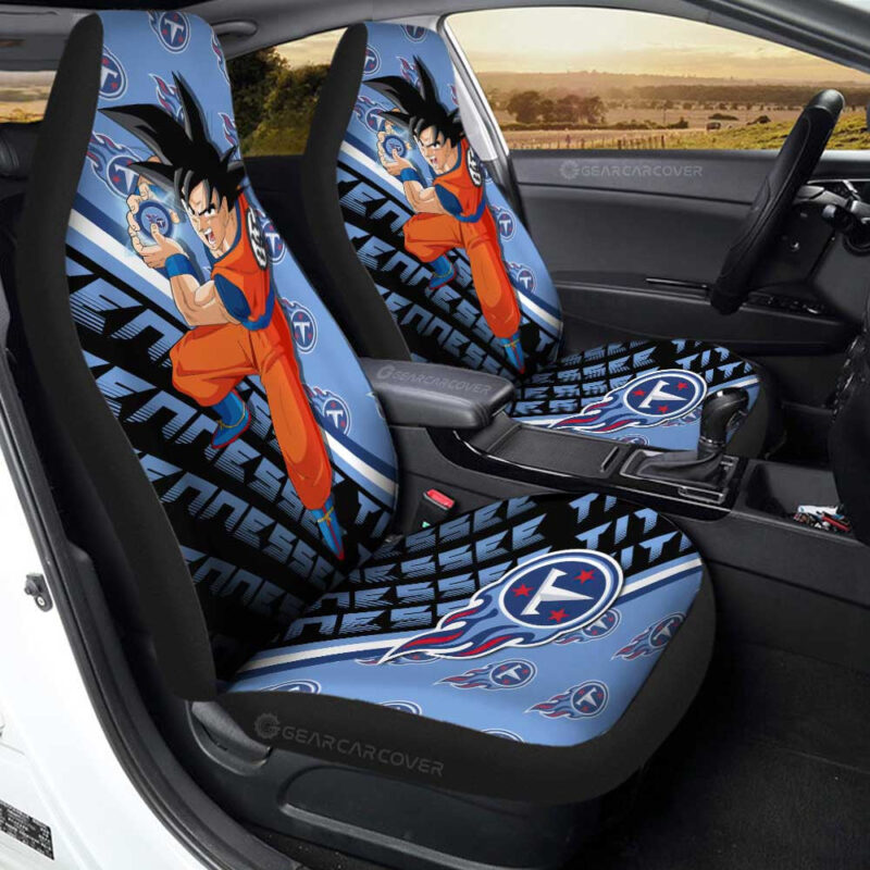 Tennessee Titans Car Seat Covers Goku Car Accessories For Fans