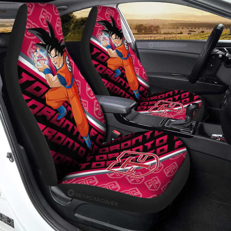 Toronto FC Car Seat Covers Goku Car Accessories For Fans