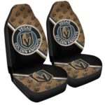 Vegas Golden Knights Car Seat Covers Custom Car Accessories For Fans