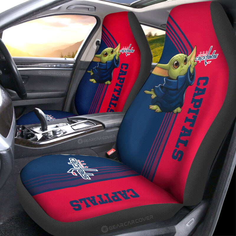 Washington Capitals Car Seat Covers Baby Yoda Car Accessories