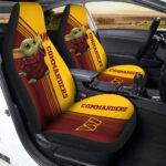 Washington Commanders Car Seat Covers Baby Yoda Car Accessories