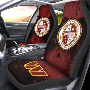 Washington Commanders Car Seat Covers Custom Car Accessories