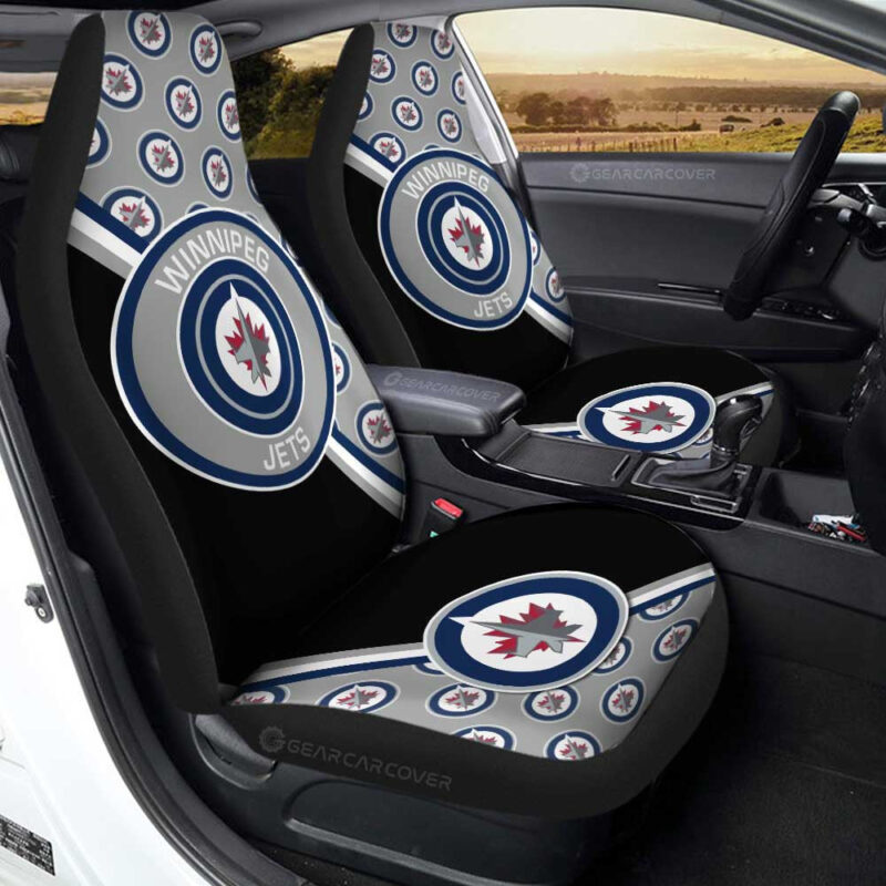 Winnipeg Jets Car Seat Covers Custom Car Accessories For Fans