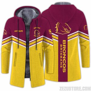 Brisbane Broncos NRL Premium Wind Jacket M02
