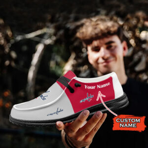 Washington Capitals NHL HD Shoes Custom Name Perfect Gift