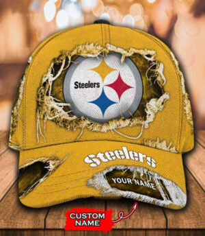 Pittsburgh Steelers-Personalized NFL Classic Cap-V2