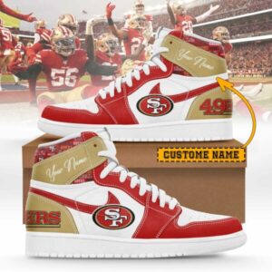 San Francisco 49ers AJ1 Shoes